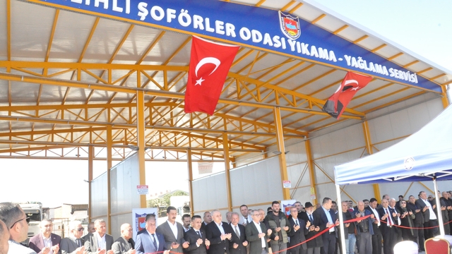 Şoförler ve Otomobilciler Odası'ndan Salihli'ye örnek tesis