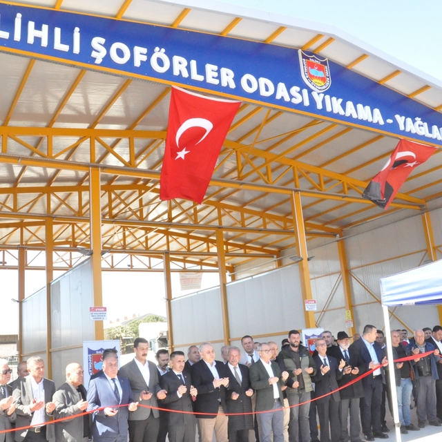 Şoförler ve Otomobilciler Odası'ndan Salihli'ye örnek tesis