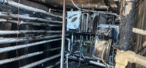 Alanya'da otelin kazan dairesinde çıkan yangın korkuttu