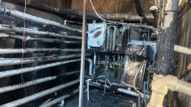 Alanya'da otelin kazan dairesinde çıkan yangın korkuttu