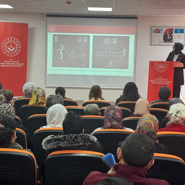 Elazığ'da kadının güçlendirilmesine yönelik eğitim