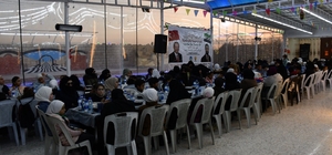 Kardeş şehir Şam'da iftar sofraları kuruldu