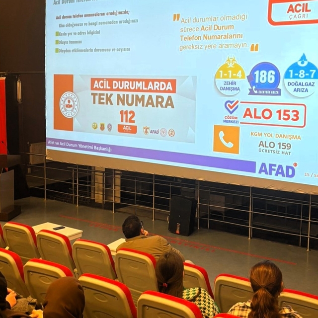 Geleceğin lojistikçileri afetlere hazırlanıyor