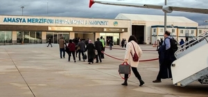 Amasya Merzifon Havalimanı’ndan şubatta 11 binden fazla yolcu uçtu