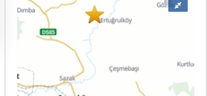 Denizli'de 4.1 büyüklüğündeki artçı deprem korkuttu