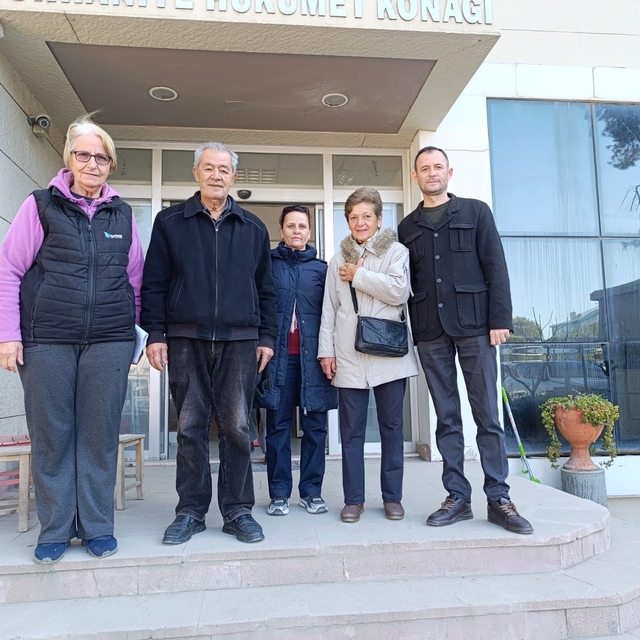 Burhaniye'de vatandaşların baz istasyonu tepkisi