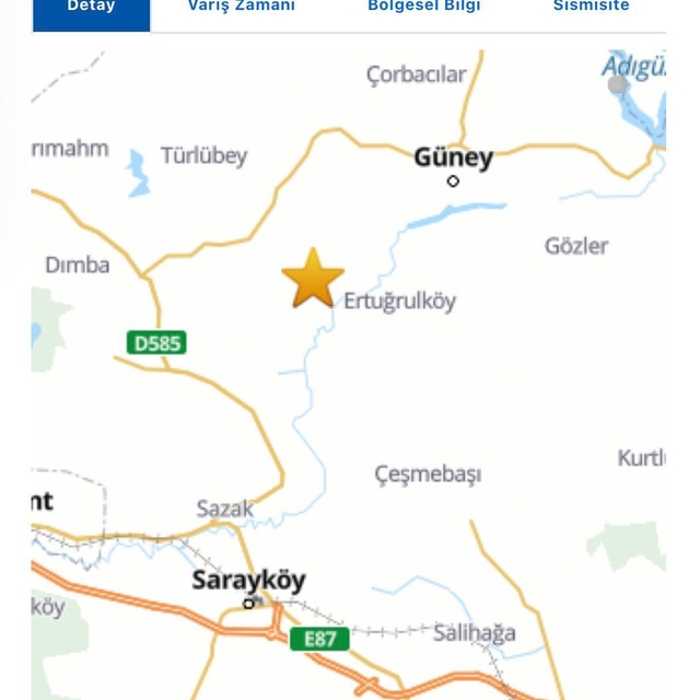 Denizli'de devam eden artçı depremler vatandaşları korkutuyor
Gün boyu deva...