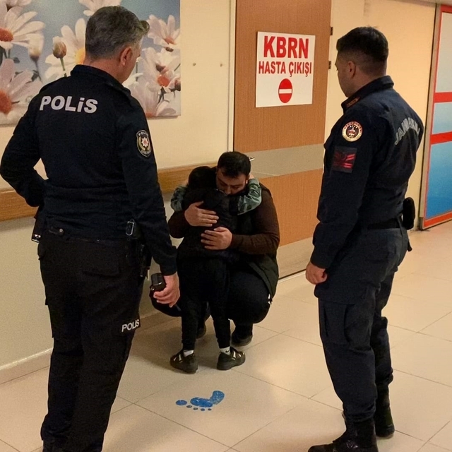 Bursa'da hastanede kaybolan çocuk, 1 kilometre uzaklıkta bulundu