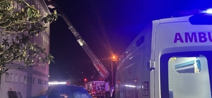 Ordu'da öğrenci pansiyonunda baca yangını