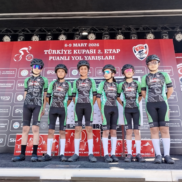 Akhisarlı minik pedallar Muğla'da kürsüye damga vurdu