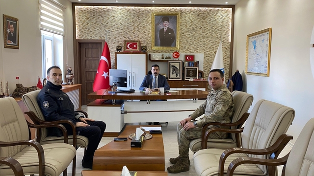 Kaymakam Akköz başkanlığında Arpaçay'da asayiş toplantısı gerçekleştirildi