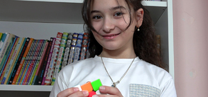 10 yaşındaki Lina, matematikte dünya birincisi oldu