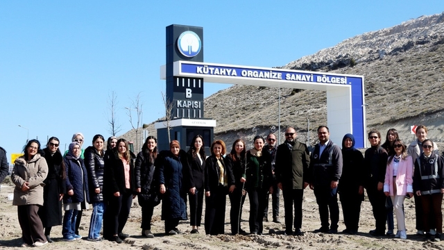 Kütahya OSB'de fidan dikim etkinliği