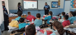 Zabıtadan öğrencilere meslek tanıtımı