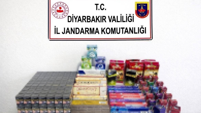 Diyarbakır'da çok sayıda gümrük kaçağı ürün geçirildi, 48 şüpheliye yasal işlem yapıldı
