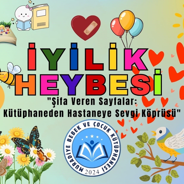 Şifa veren sayfalar: Kütüphaneden hastaneye sevgi köprüsü