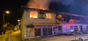 Bilecik'te çıkan yangında ev kullanılamaz hale geldi