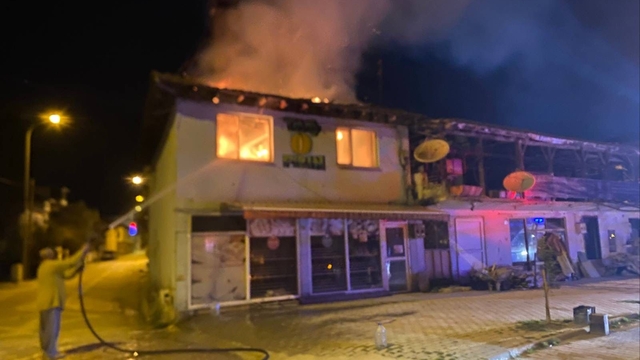 Bilecik'te çıkan yangında ev kullanılamaz hale geldi