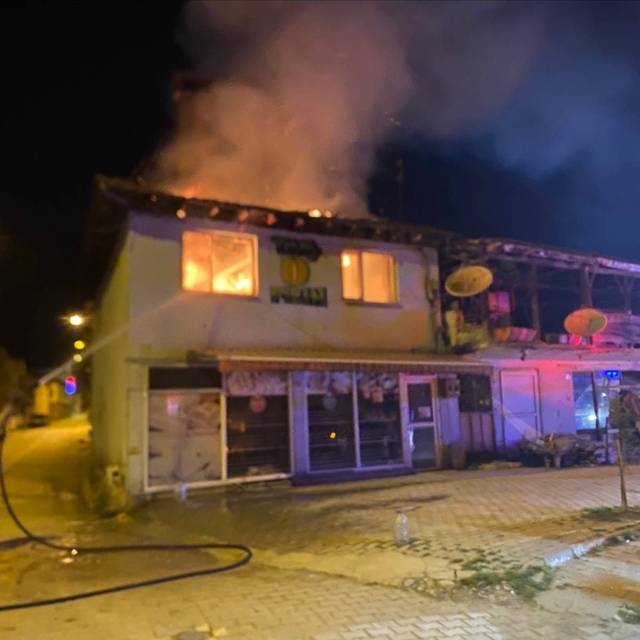 Bilecik'te çıkan yangında ev kullanılamaz hale geldi