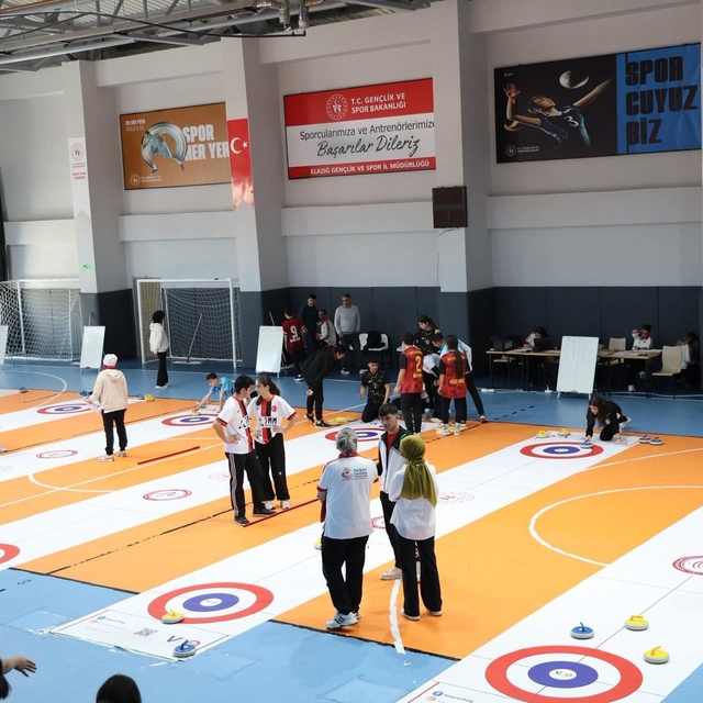 Elazığ, Floor Curling gençler grup müsabakalarına ev sahipliği yaptı