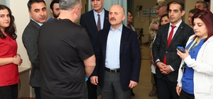 Vali Varol'dan hastalara ziyaret