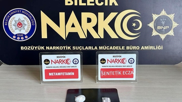 Bilecik'te uyuşturucu operasyonu: 1 şüpheli yakalandı