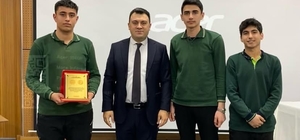 Patnos'ta liseler arası bilgi yarışması düzenlendi