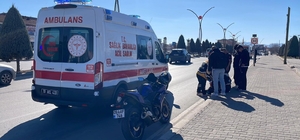 Karaman’da motokurye kazası: 1 yaralı