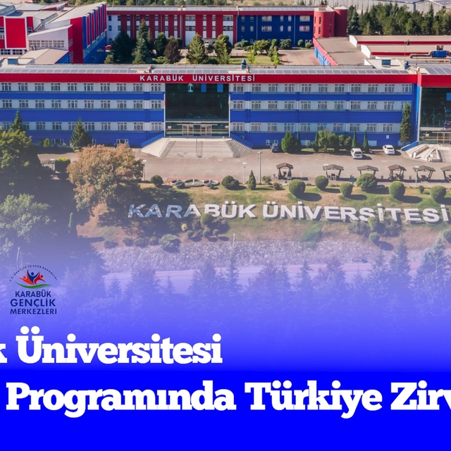 KBÜ, ÜNİDES programında Türkiye birincisi