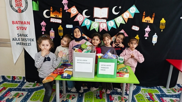 Minik kalplerden büyük dayanışma