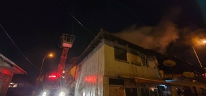 Bilecik'te iki katlı binada çıkan yangın söndürüldü