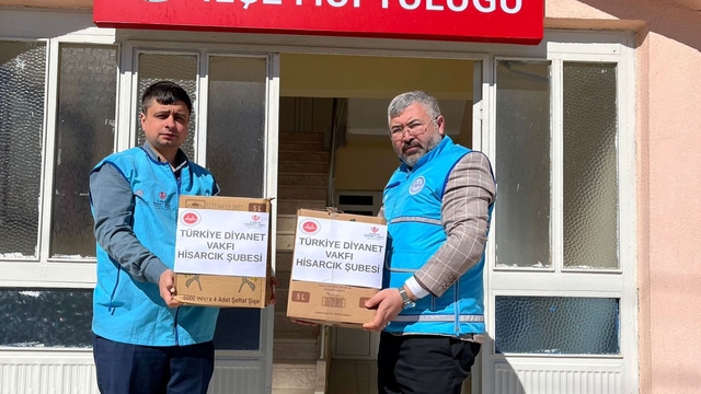 Hisarcık Müftülüğü'nden ihtiyaç sahiplerine Ramazan yardımı