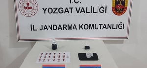 Yozgat’ta sentetik ecza hap ve metamfetamin ele geçirildi