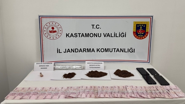 Kastamonu'da uyuşturucu operasyonu: 2 tutuklama