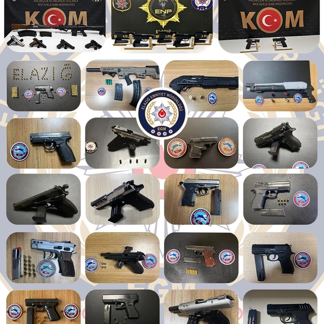 Elazığ'da aranan 124 şüpheli yakalandı