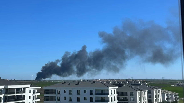 Lüleburgaz'da geri dönüşüm tesisinde yangın