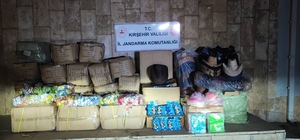 Kırşehir'de 2 milyonluk faturasız ürün ele geçirildi