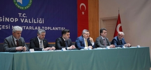 Türkeli'de muhtarlar toplantısı