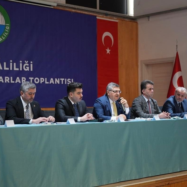 Türkeli'de muhtarlar toplantısı