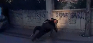 Trafik tartışmasında yumruklar konuştu