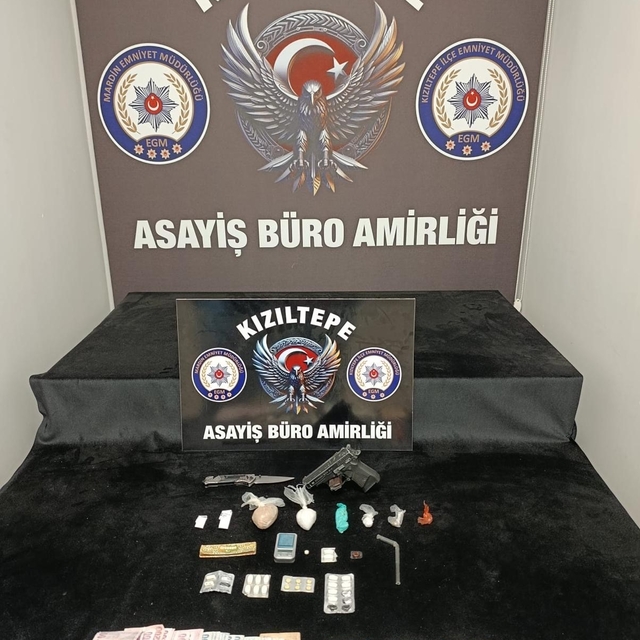 Mardin'de uyuşturucu operasyonunda 4 şüpheli yakalandı