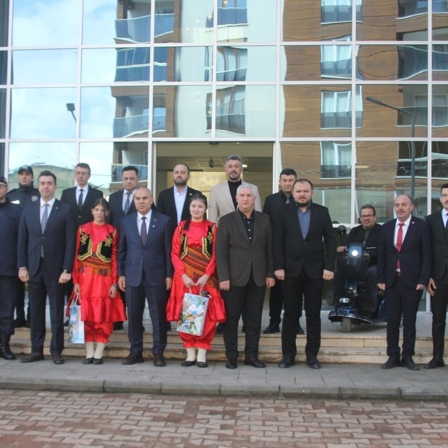 Giresun Valisi Mustafa Koç'tan Güce'ye ziyaret