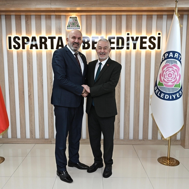 Muhtarlar konfederasyonu heyeti Isparta'da bir araya geldi