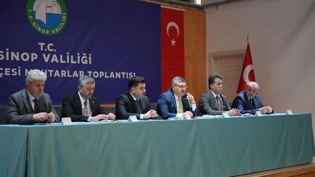 Türkeli'de muhtarlar toplantısı