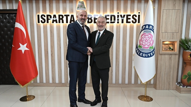 Muhtarlar konfederasyonu heyeti Isparta'da bir araya geldi