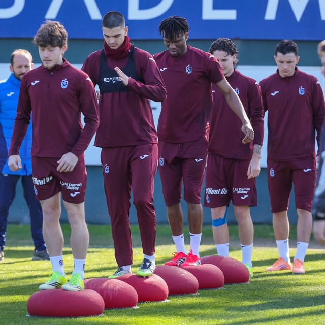 Trabzonspor, Çaykur Rizespor maçı hazırlıklarına başladı