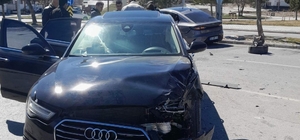 Beyşehir’de otomobiller çarpıştı: 2 yaralı