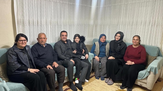 Kaymakam Dalak'tan Kıbrıs Gazisine anlamlı ziyaret