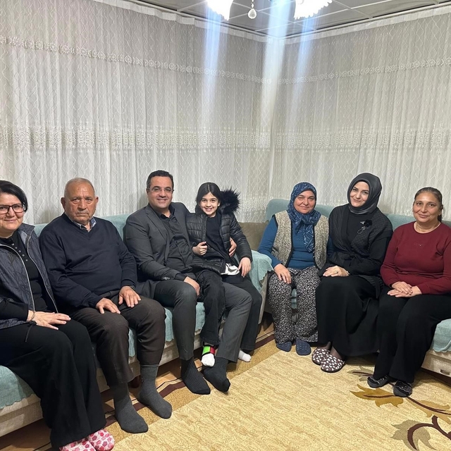 Kaymakam Dalak'tan Kıbrıs Gazisine anlamlı ziyaret