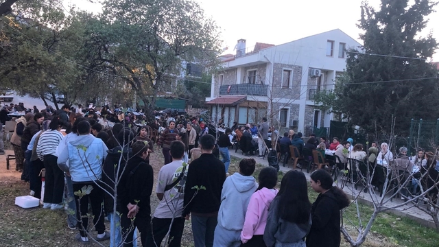 Datça İmam Hatip Lisesi'nden iftar yemeği